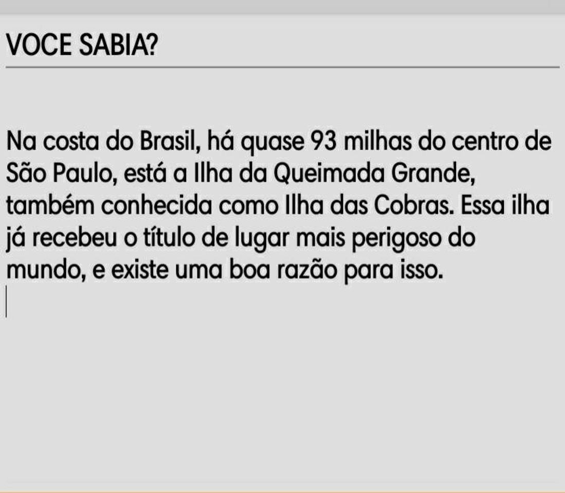 Social CURIOSIDADE 