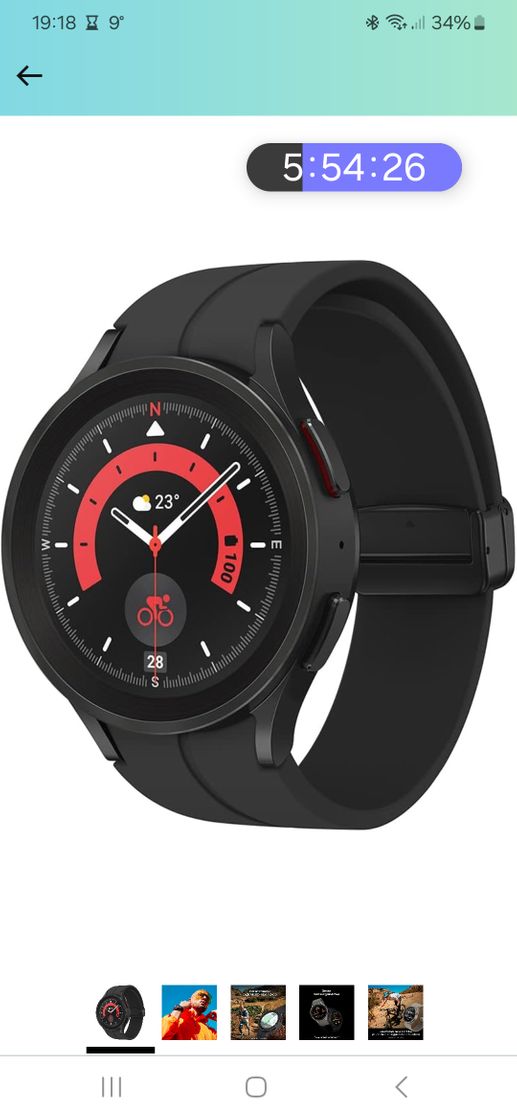 Moda Samsung Galaxy Watch5 Pro