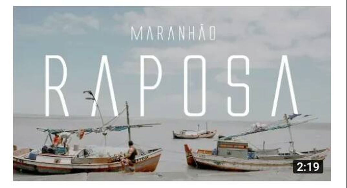 Moda Vídeo Pontos turísticos de Raposa Maranhão 