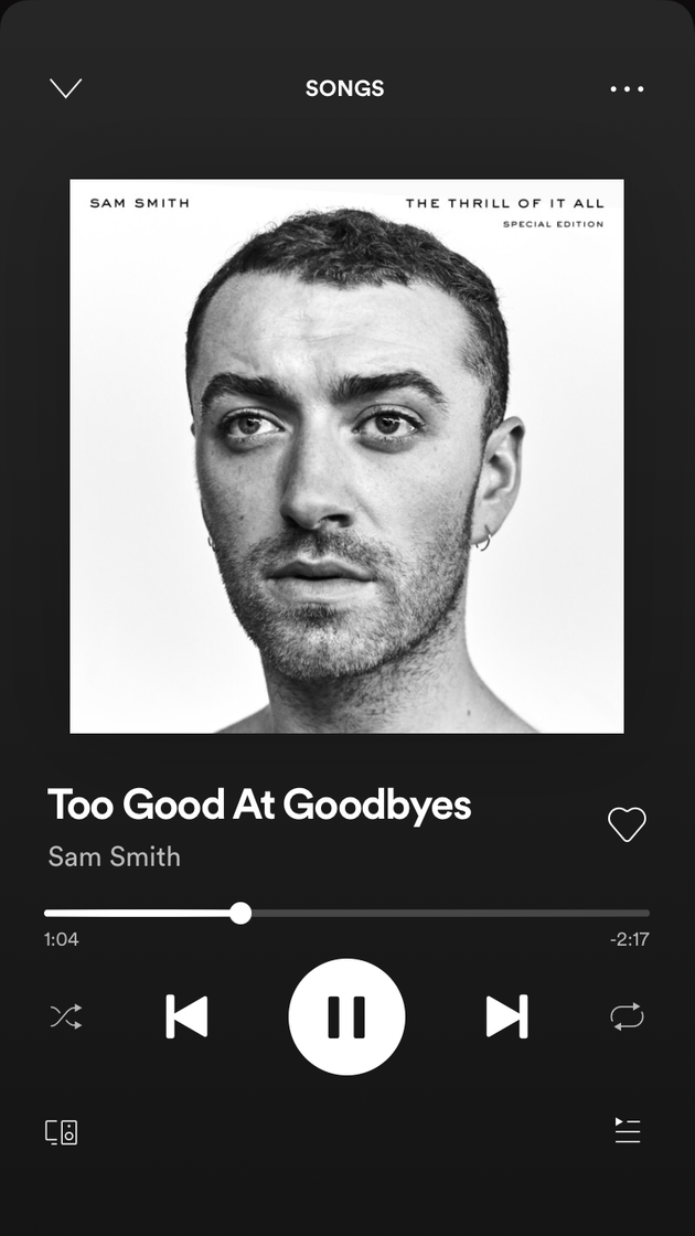 Music Too Good At Goodbyes