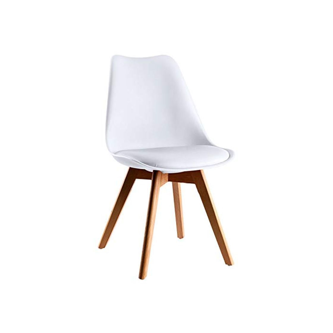 Social Silla Nórdica - Silla escandinava One Blanca - silla nordic scandi inspirada