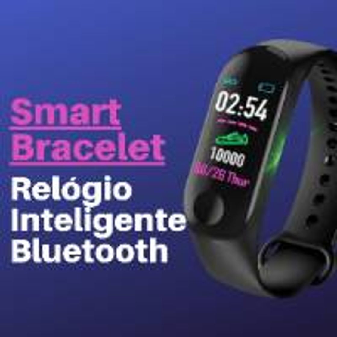 Social Relógio bluetooth inteligente