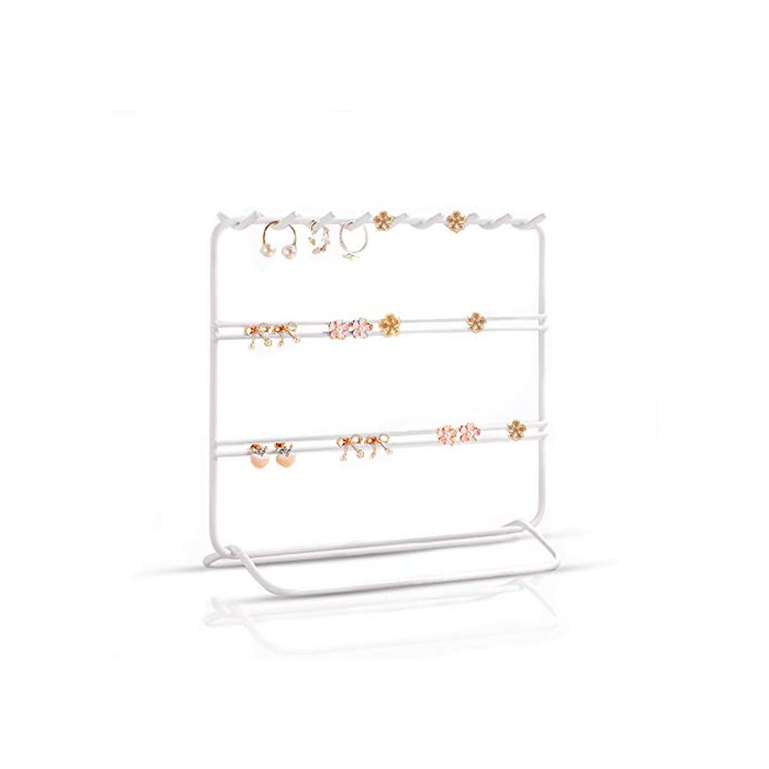 Fashion Jewelry Organizer Earring Necklace Holder 3 Pisos, Organizador Joyas Jewellery Stand Hanger,