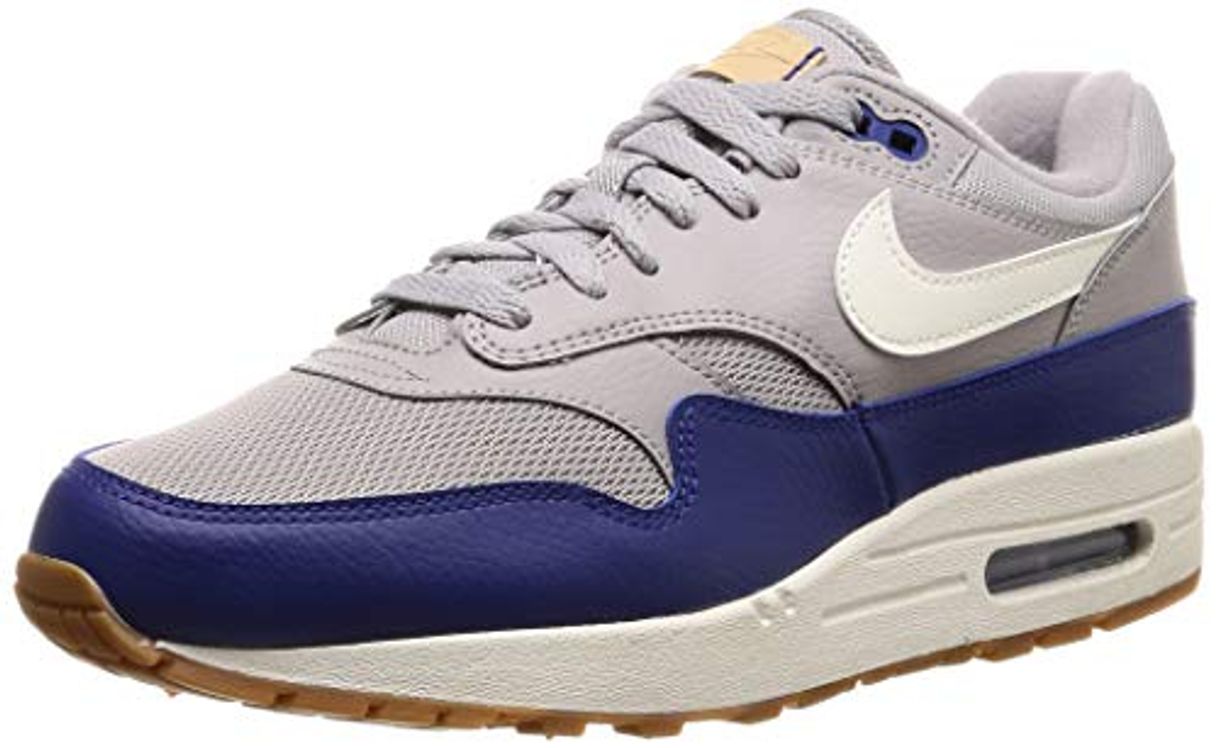 Fashion Nike Air MAX 1, Zapatillas de Gimnasia Hombre, Gris