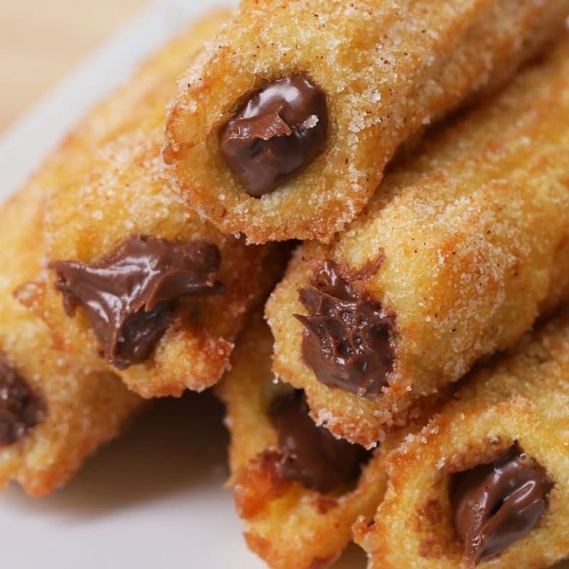 Fashion Churros & Hot Chocolate Recipe [No Oven] - YouTube