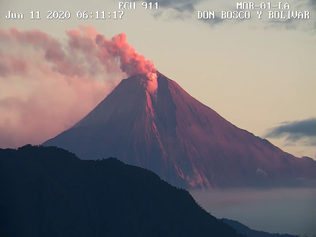 Lugar Volcán Sangay