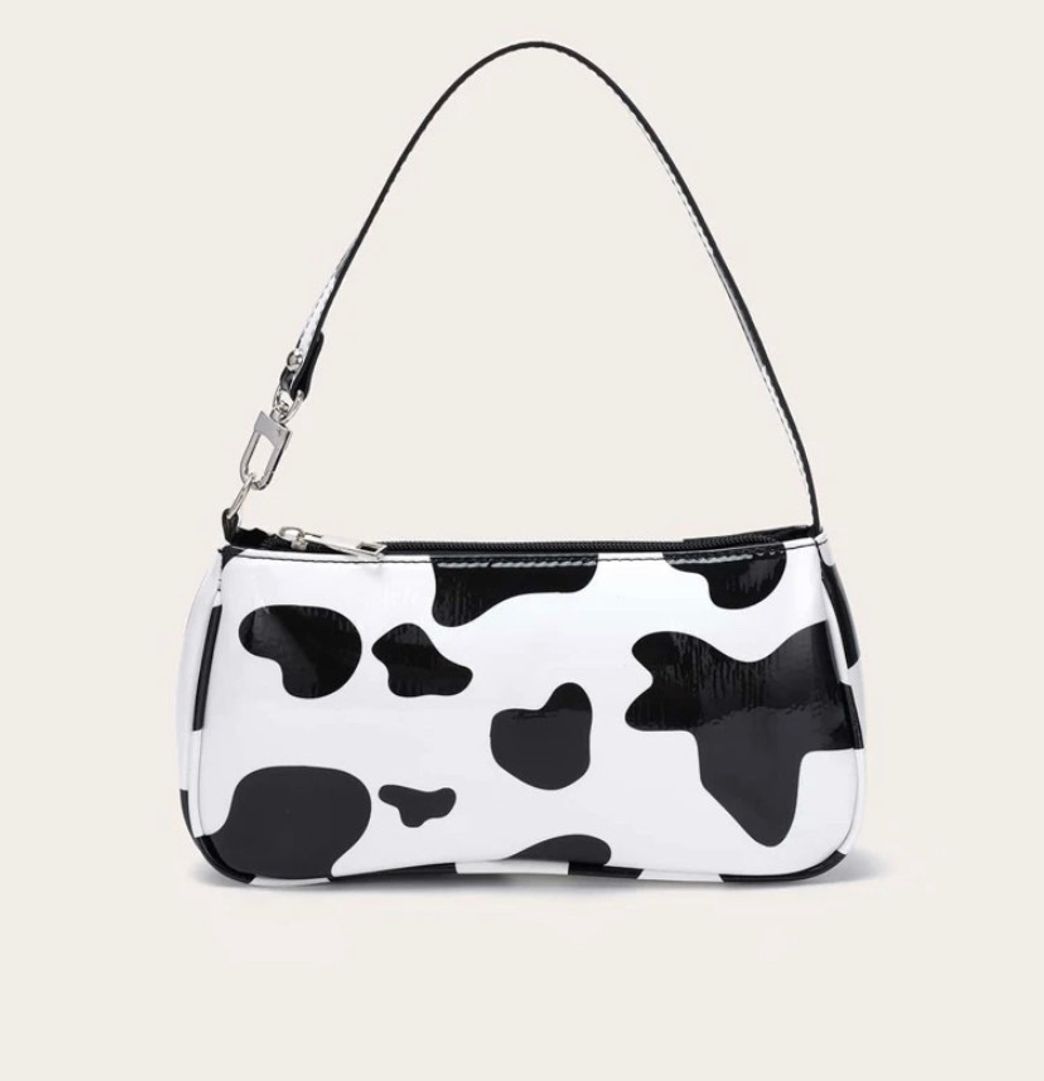 Moda Bolso estampado vaca