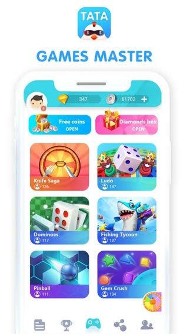 App TATA - Play Lucky Scratch & Win Rewards Everyday