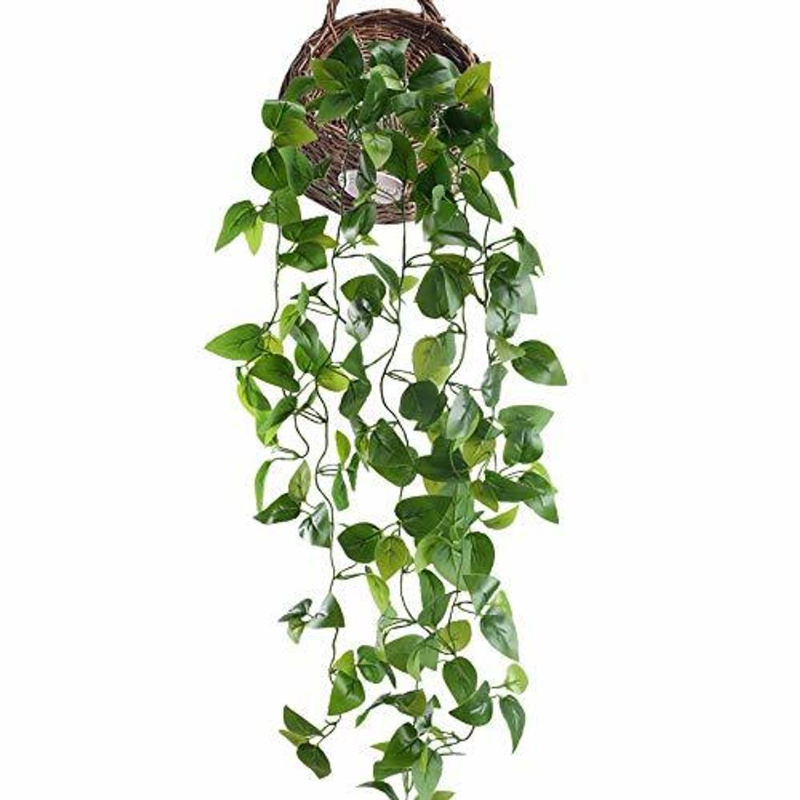 Social HUAESIN Enredadera Artificial Colgante 105cm Planta Artificial Colgante Hiedra Decoracion Hoja Guirnalda