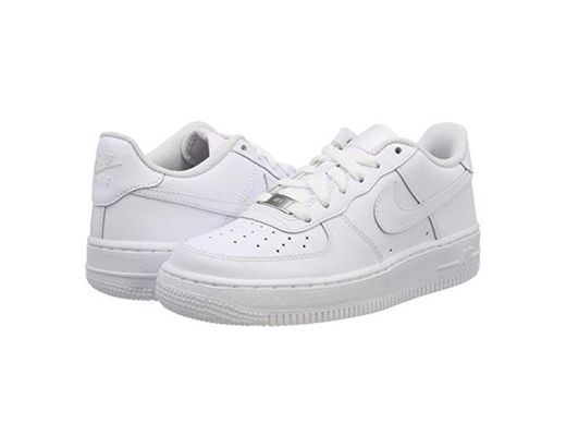 Nike Air Force 1, Zapatillas de Baloncesto Unisex Niños, Blanco