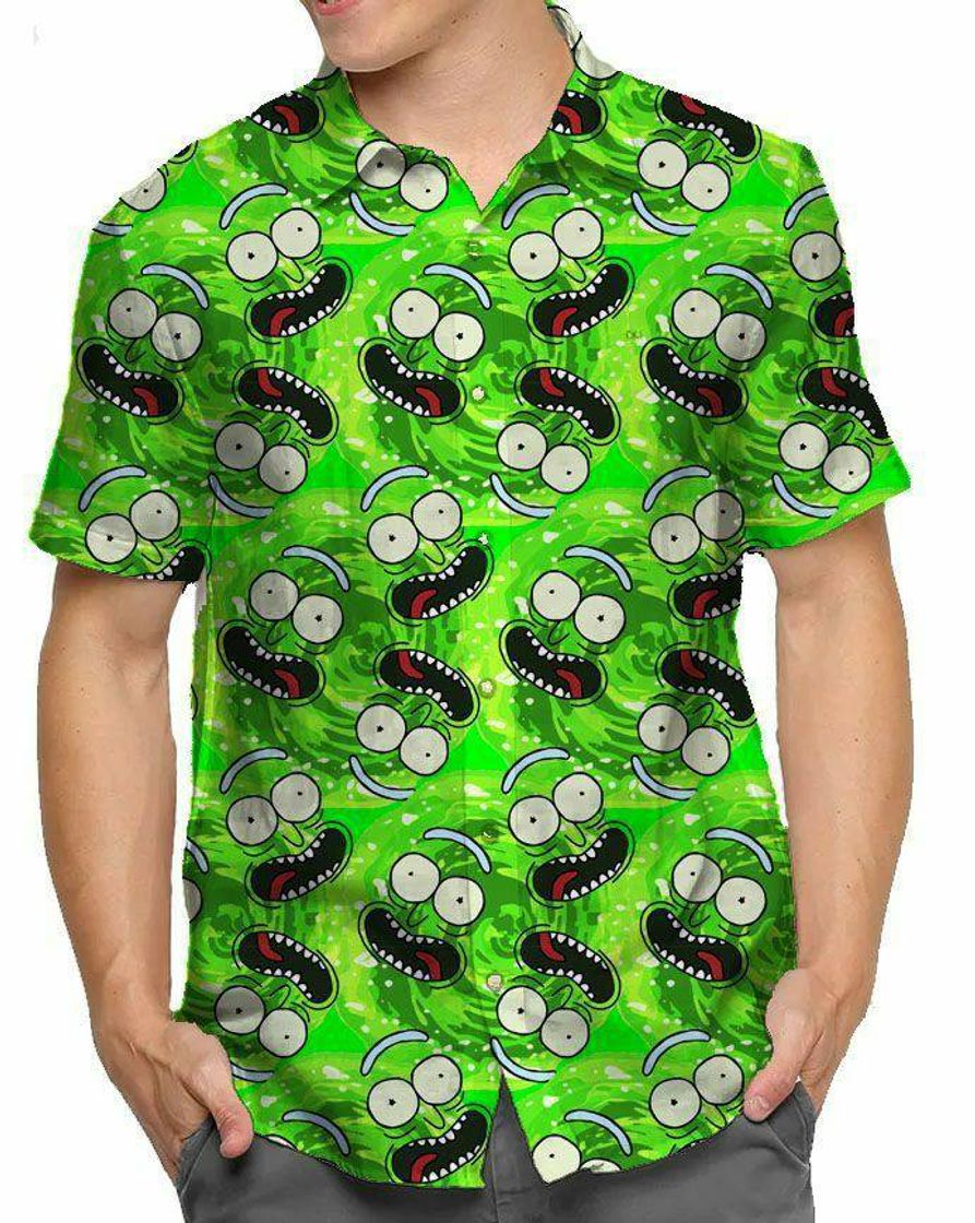 Fashion Camisa de Rick and morty