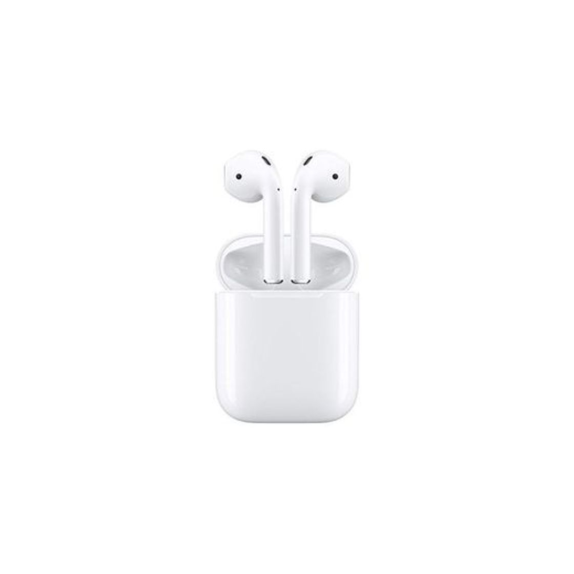 Electrónica Apple AirPods - Auriculares inalámbricos de botón (Bluetooth, Lightning), color blanco
