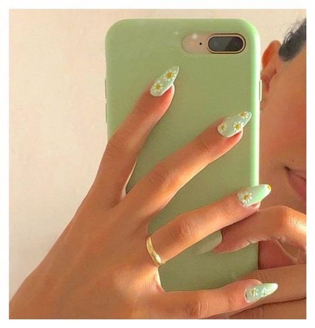 Fashion Green aesthetic nails