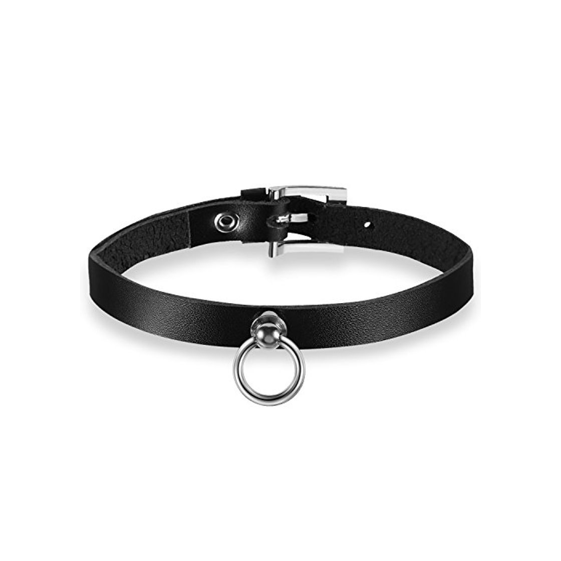 Product JewelryWe Gargantilla Negra de Cuero para Mujer Joven