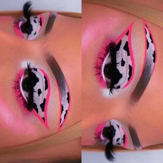 pink cow