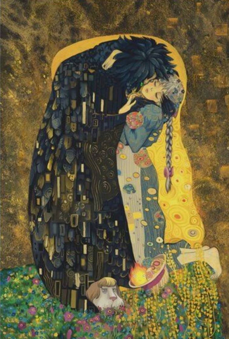 Moda Gustav Klimt + Studio Ghibli