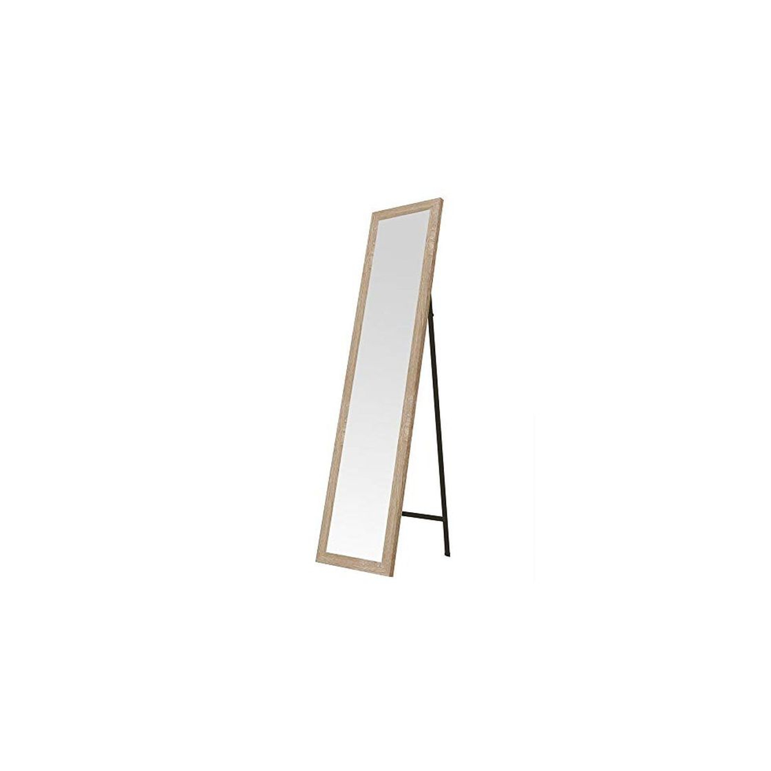 Social Espejo de pie de Madera MDF Beige nórdico para Dormitorio de 37