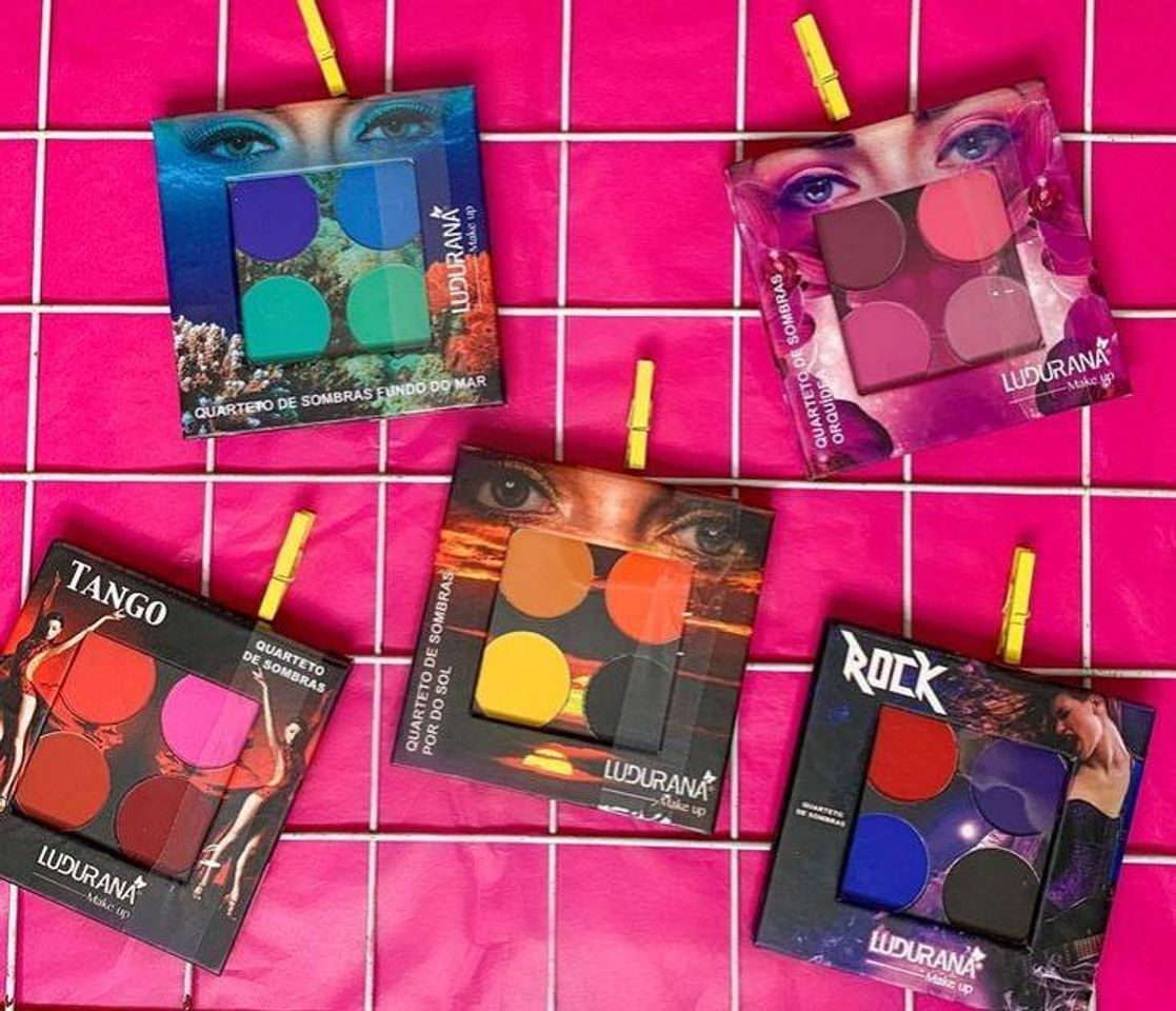 Moda Paletas de sombras da Ludurana 😍✨