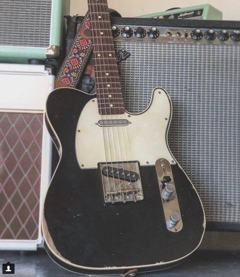 Fashion Guitarra telecaster Black vintage 