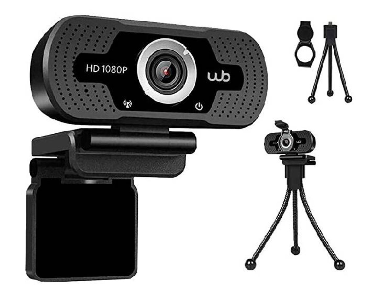 Fashion Webcam USB Full HD com microfone embutido. 