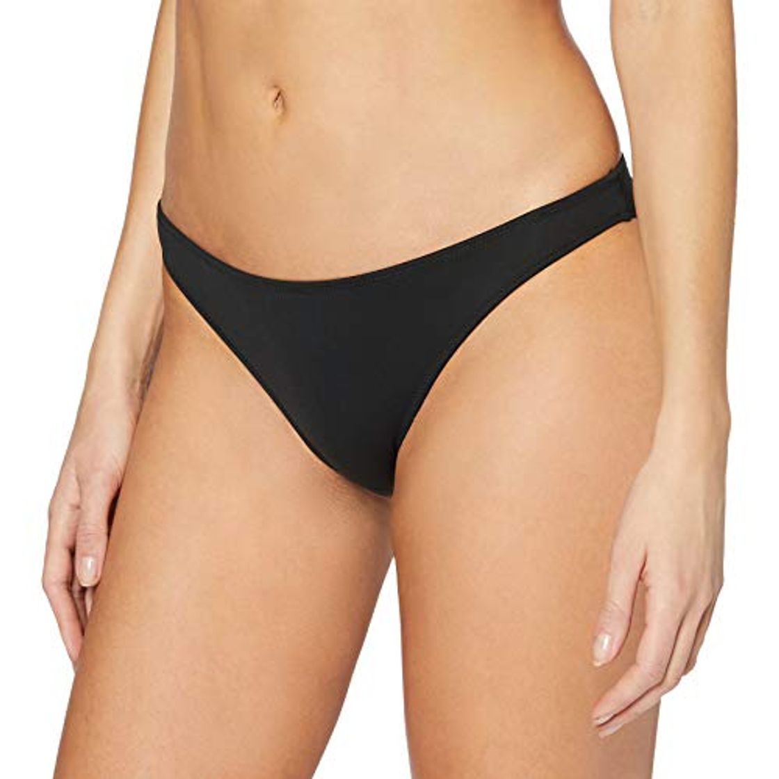 Fashion Calvin Klein Cheeky Parte de Arriba de Bikini, Negro