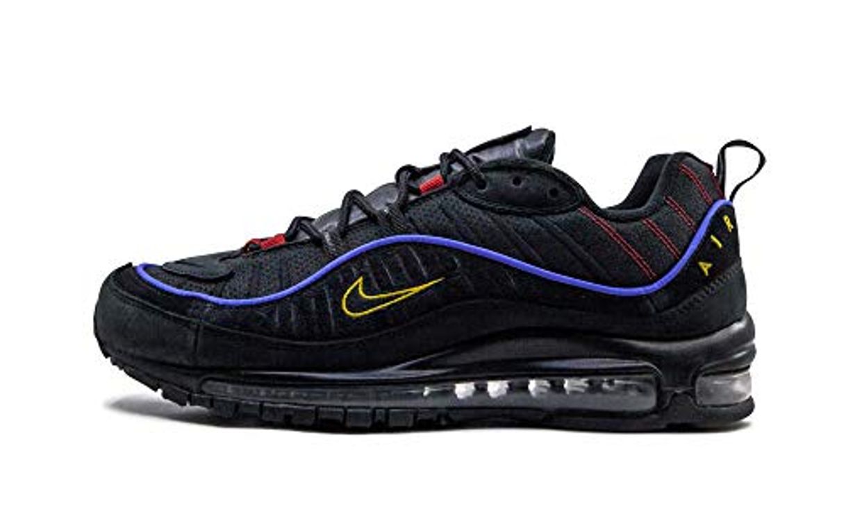 Moda Zapatillas de Deporte Unisex NIKE Air MAX 98 en Tela Negra CD1537-001