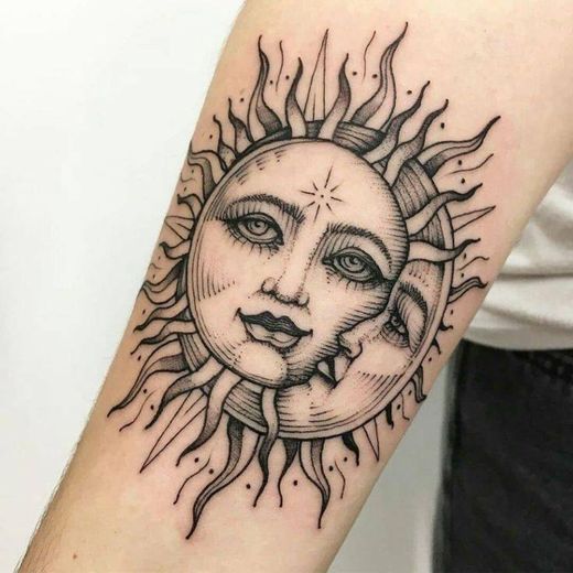 Linda tattoo 🌜🌛💫