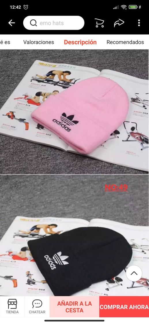 Fashion Gorro Adidas