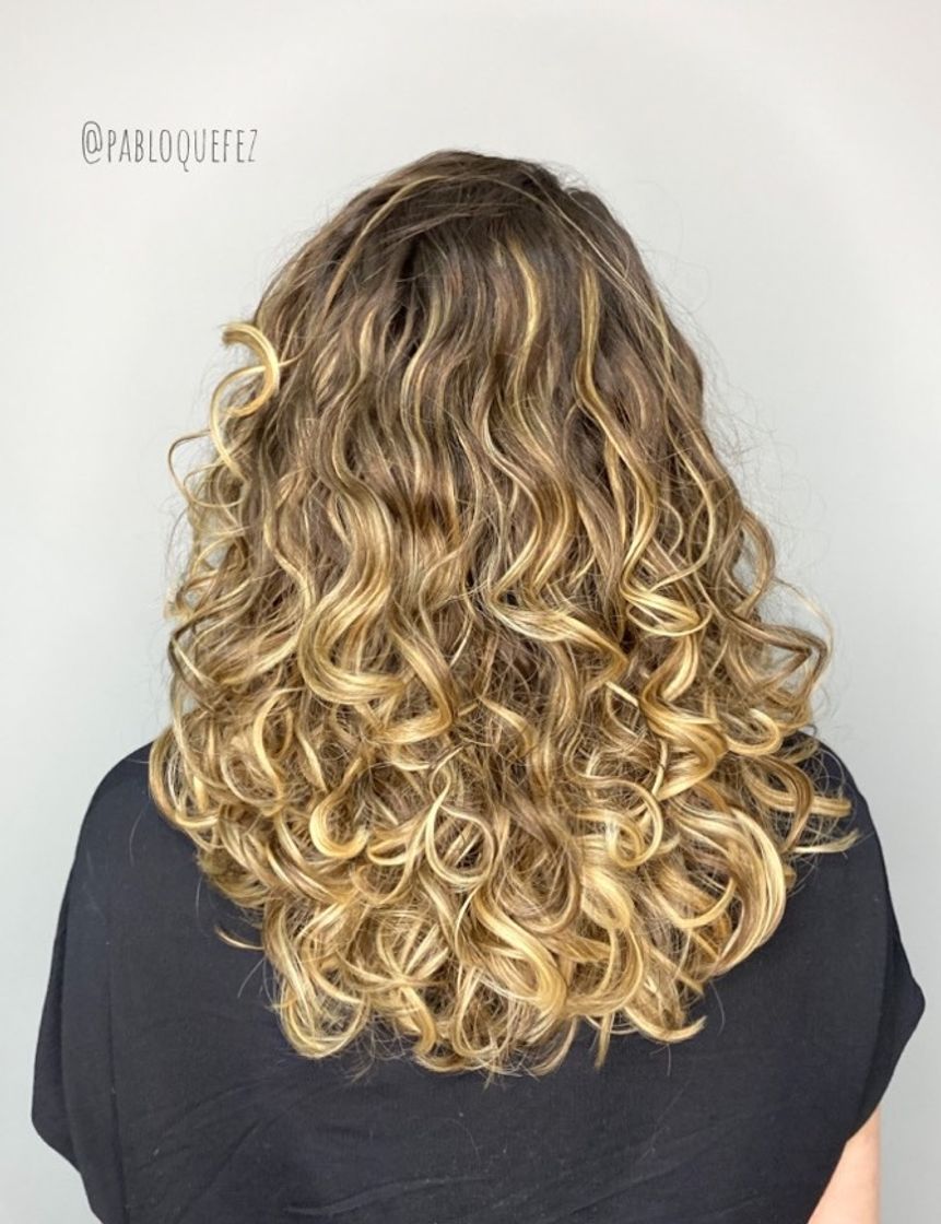 Fashion Ombrehair curly hair 