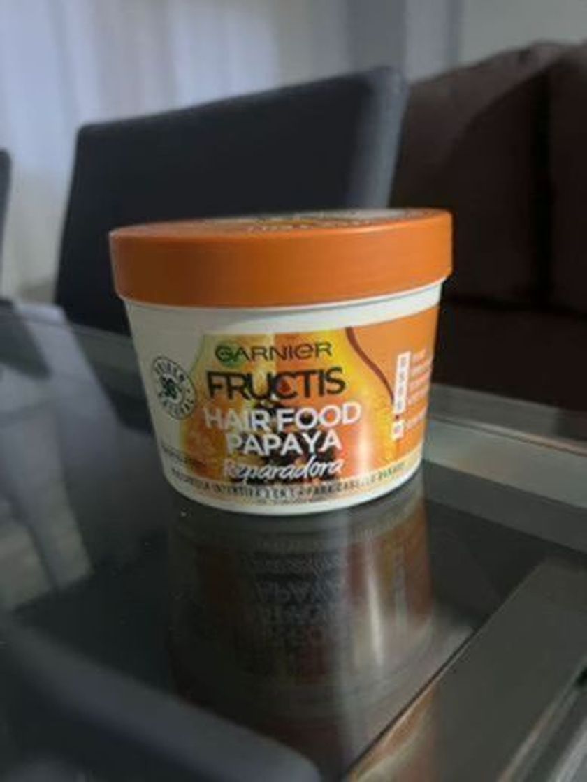 Garnier FRUCTIS HAIR FOOD papaya mascarilla reparadora 390 ml
