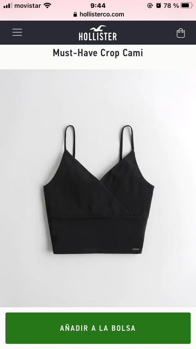 Moda must have crop cami