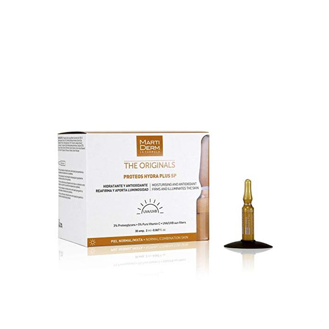 Belleza Martiderm The Originals Proteos Hydra Plus SP - Ampollas Antiedad hidratantes y