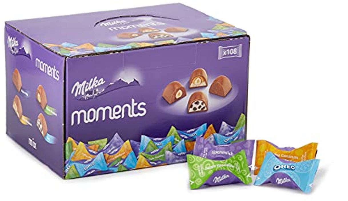 Social Milka Moments Chocolatinas De Tierno Chocolate Con Leche De Los Alpes -