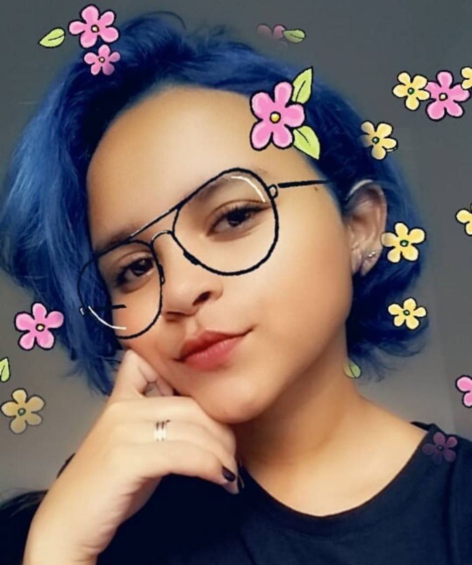 Fashion Blue hair