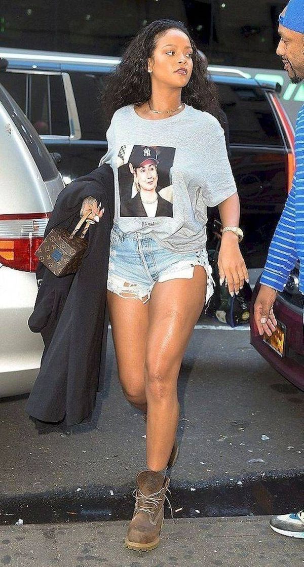 Moda Rihanna inspiração 😍