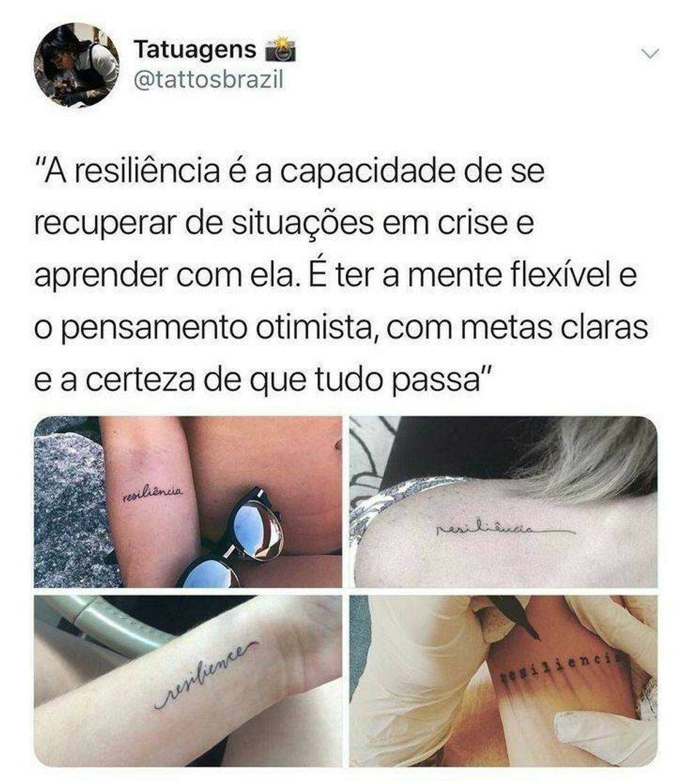 Moda Inspiração de tatuagem 