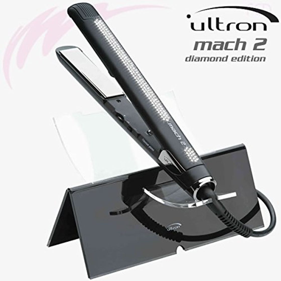 Product Sinelco France Ultron Swarowski Mach 2 Diamond - Plancha de pelo