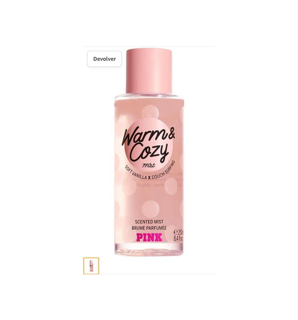 Producto Victoria’s Secret Warm & Cozy PINK Body mist