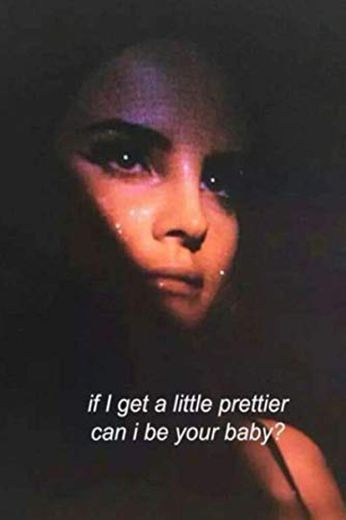 If i get a little prettier can i be your baby?: lana del rey paperback,dairy notebook for girls, songs lyrics