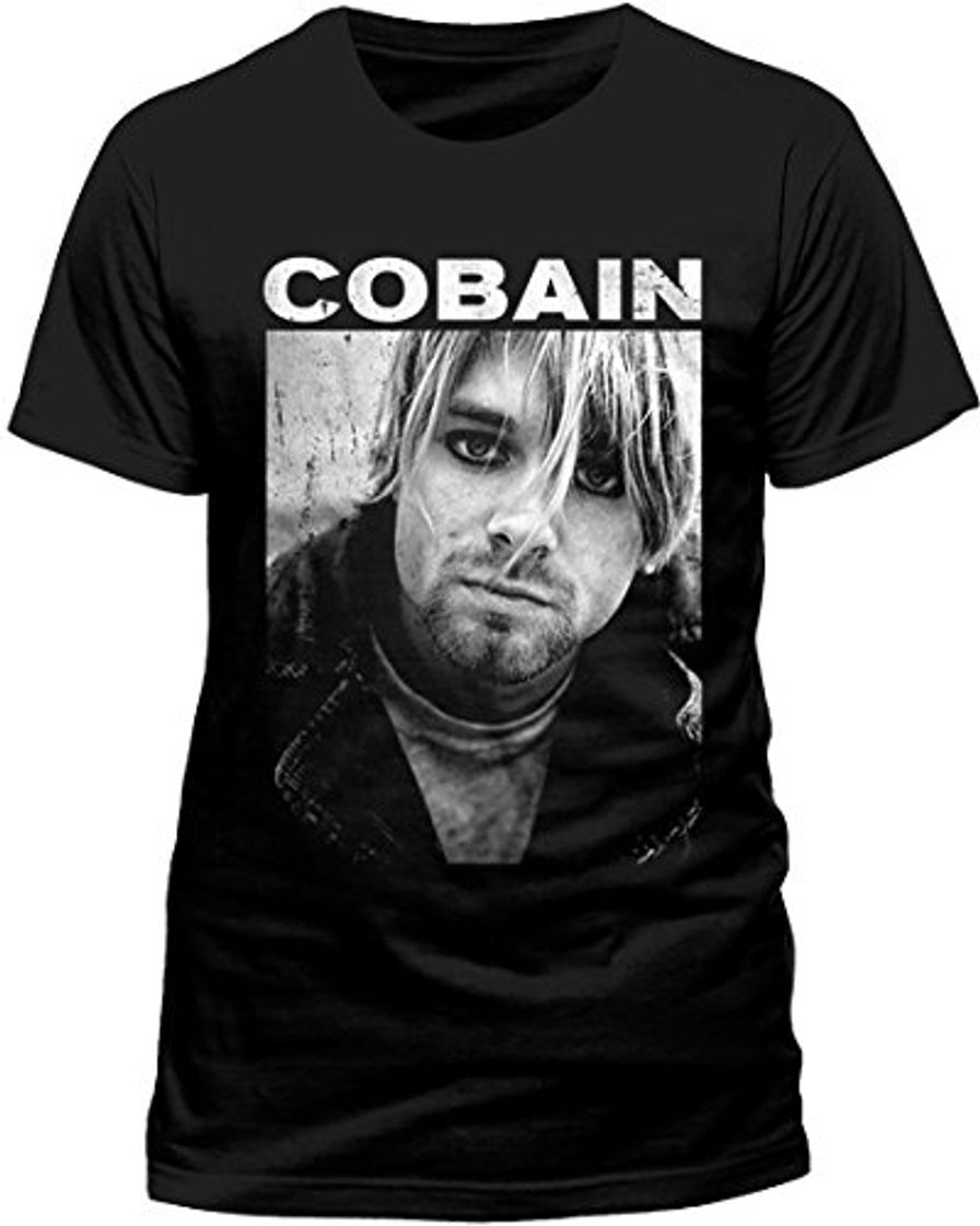 Moda Kurt Cobain Shadow Camiseta