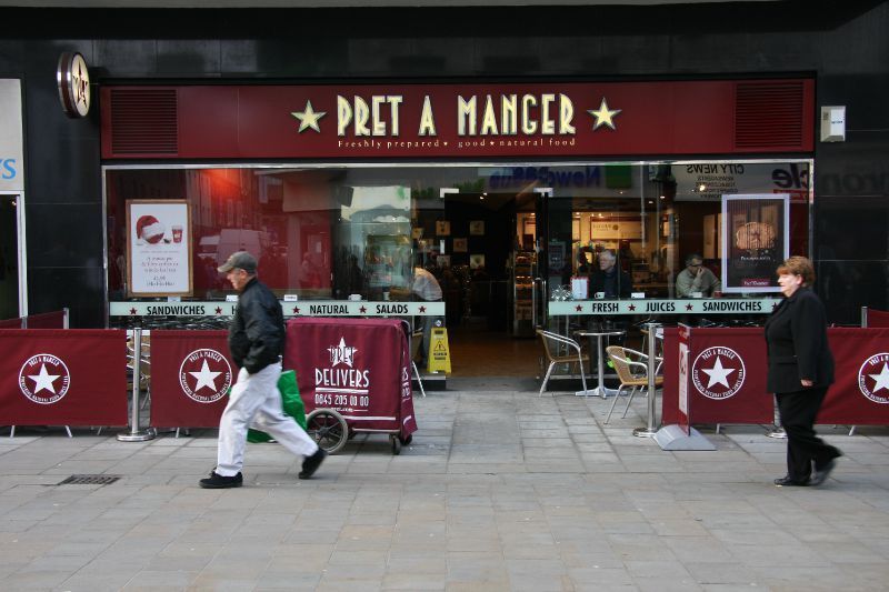 Restaurantes Pret A Manger