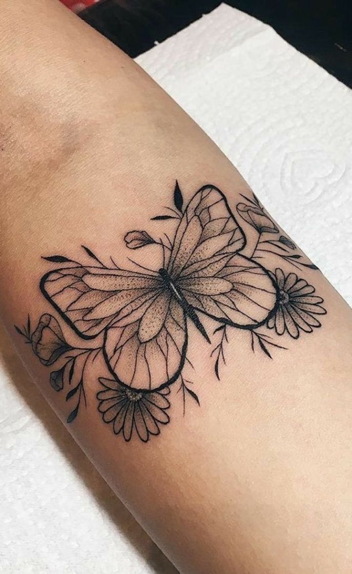 Fashion Tatto borboleta 🦋