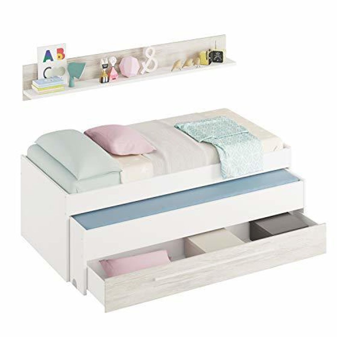 Producto Habitdesign 0K7438A - Cama Nido Juvenil, Dos Camas