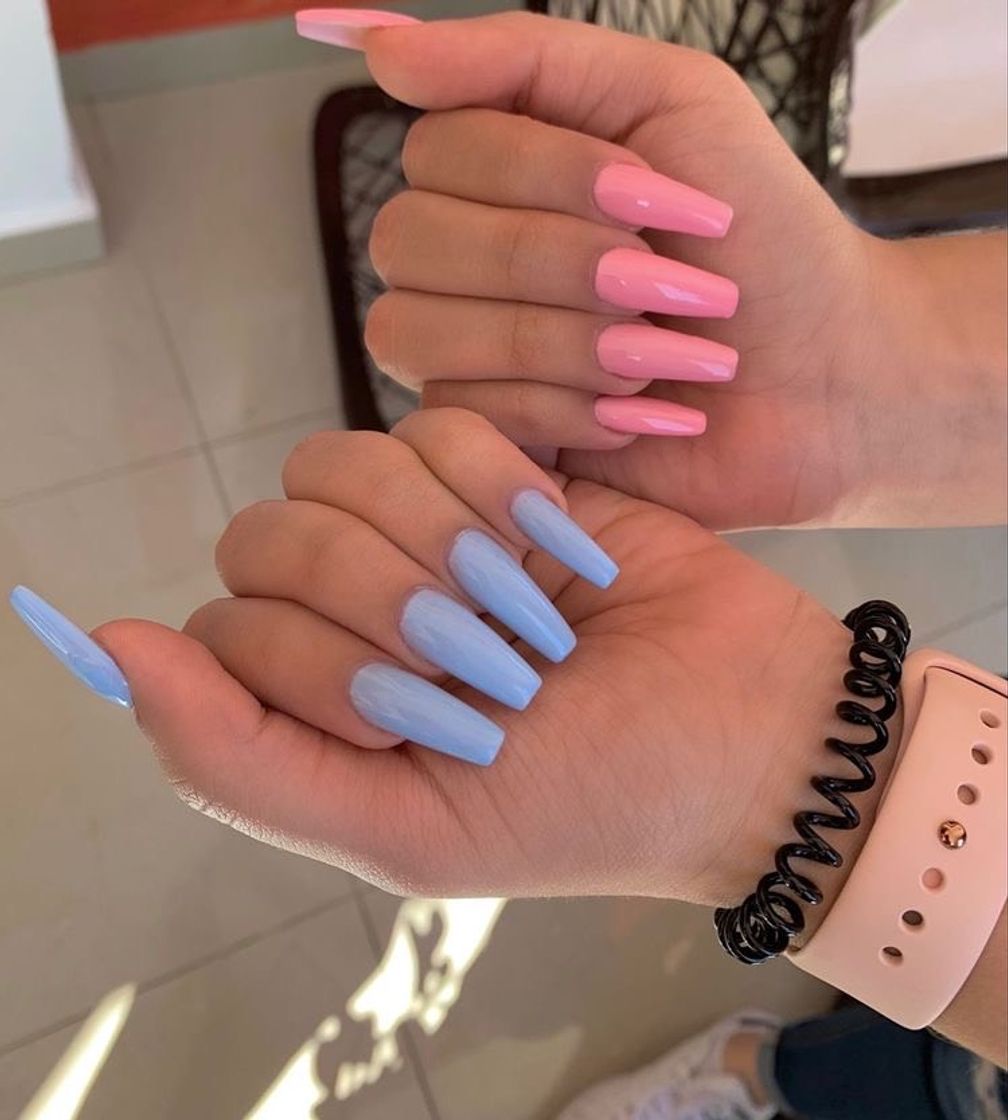 Moda Baby pink & baby blue