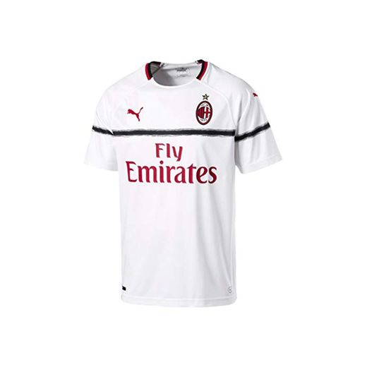 PUMA AC Milan Away Shirt Replica SS with Sponsor Logo Jersey