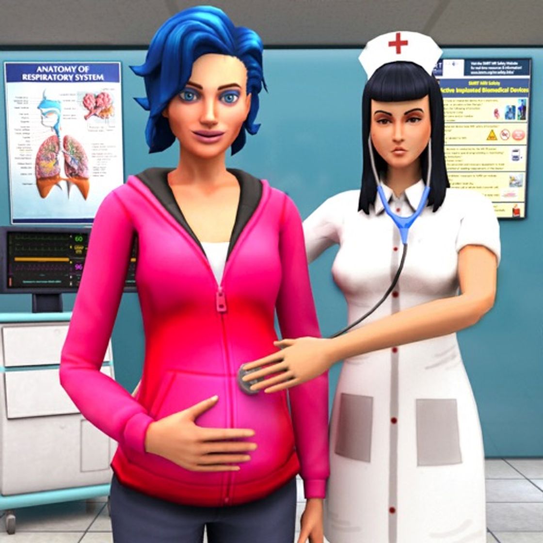 App Pregnant Mother Baby Care Game