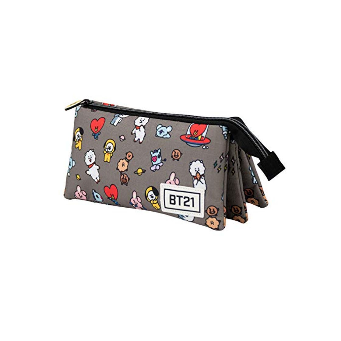 Fashion Karactermania 00053 BT21 -Estuche Portatodo Triple HS