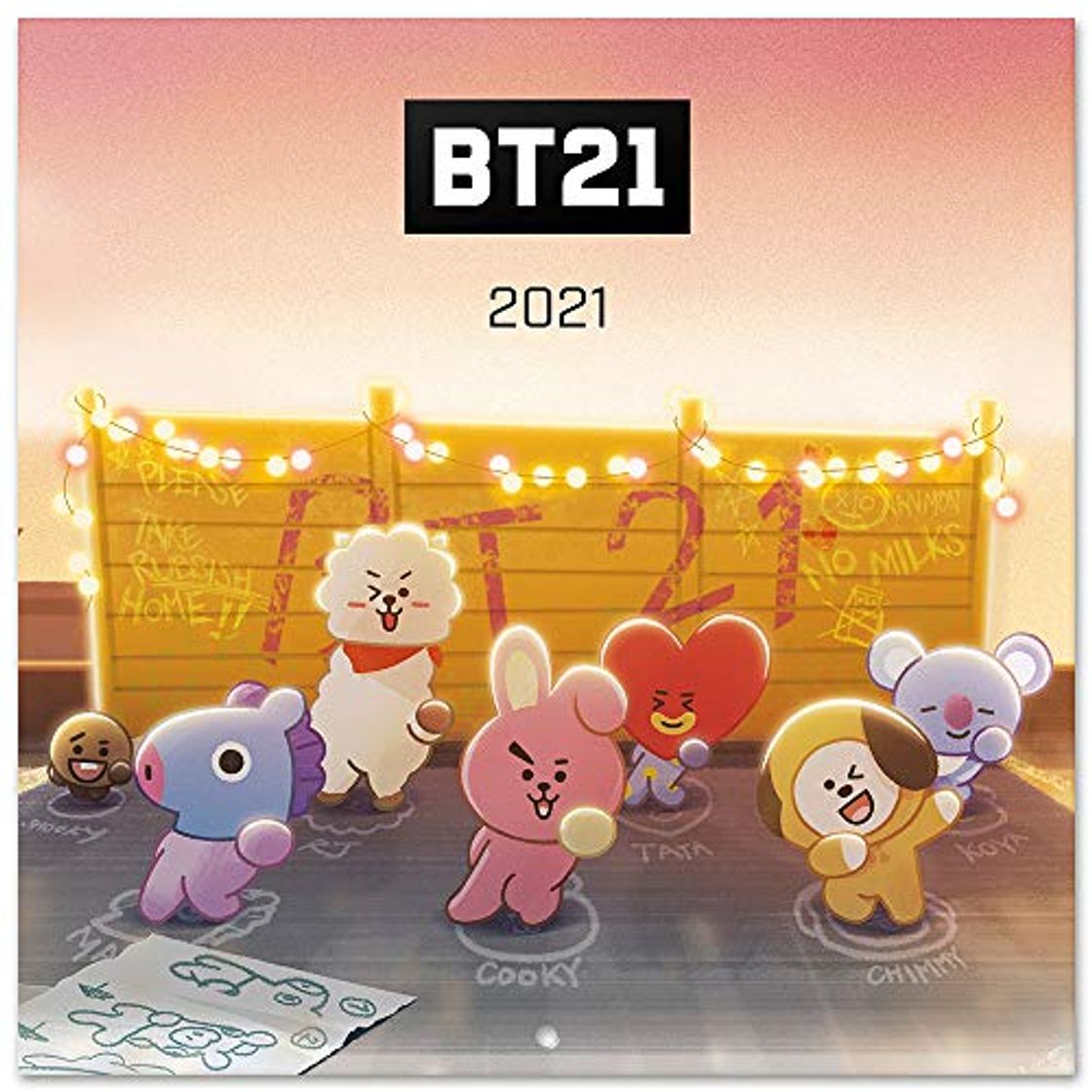 Product ERIK - Calendario de pared 2021 BT21