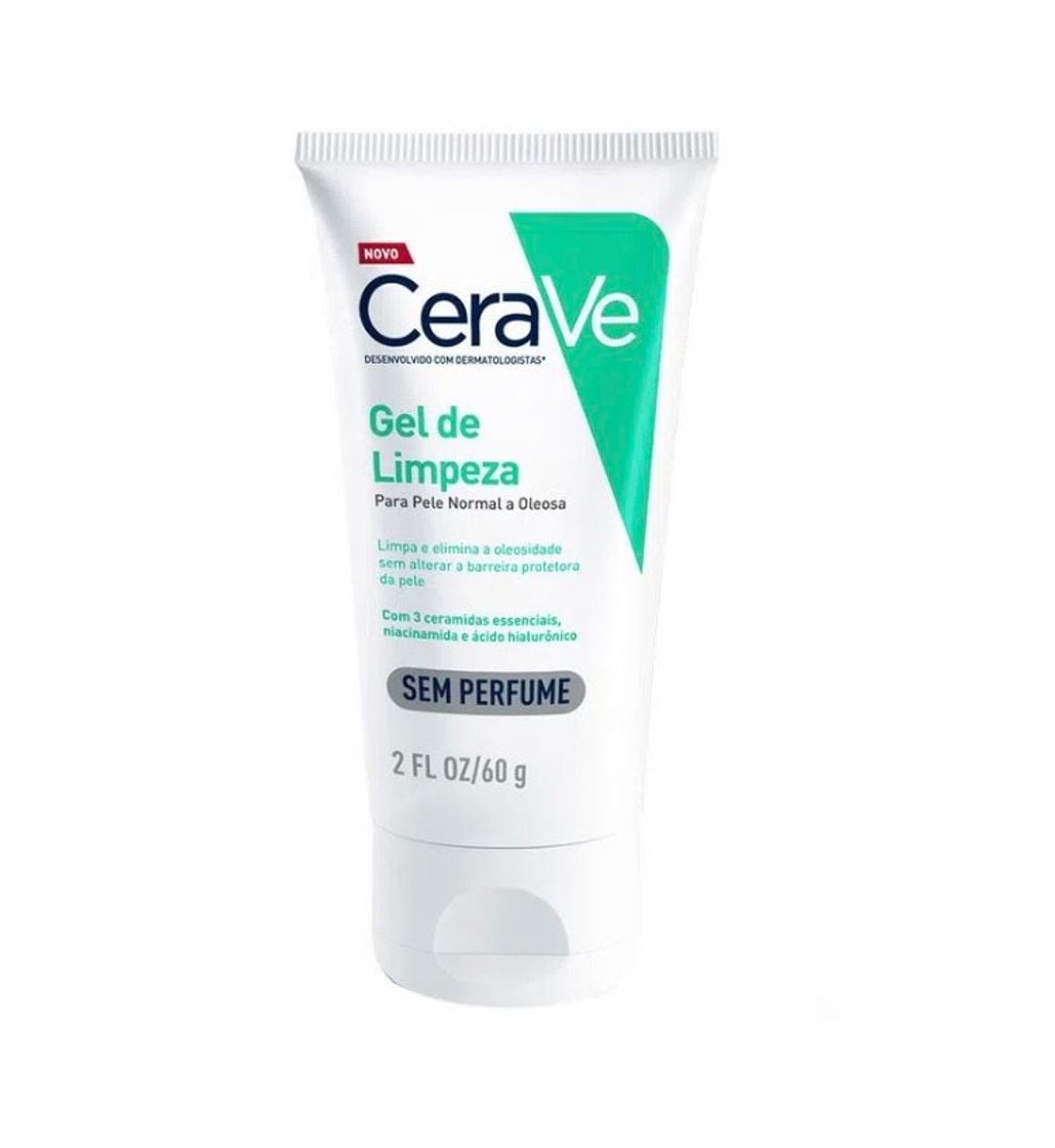 Moda Gel de limpeza CeraVe, Pele: normais a oleosas