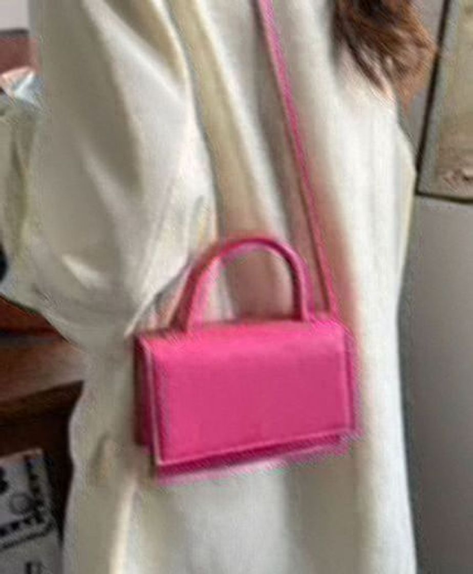 Social Bolsa rosa estilosa 